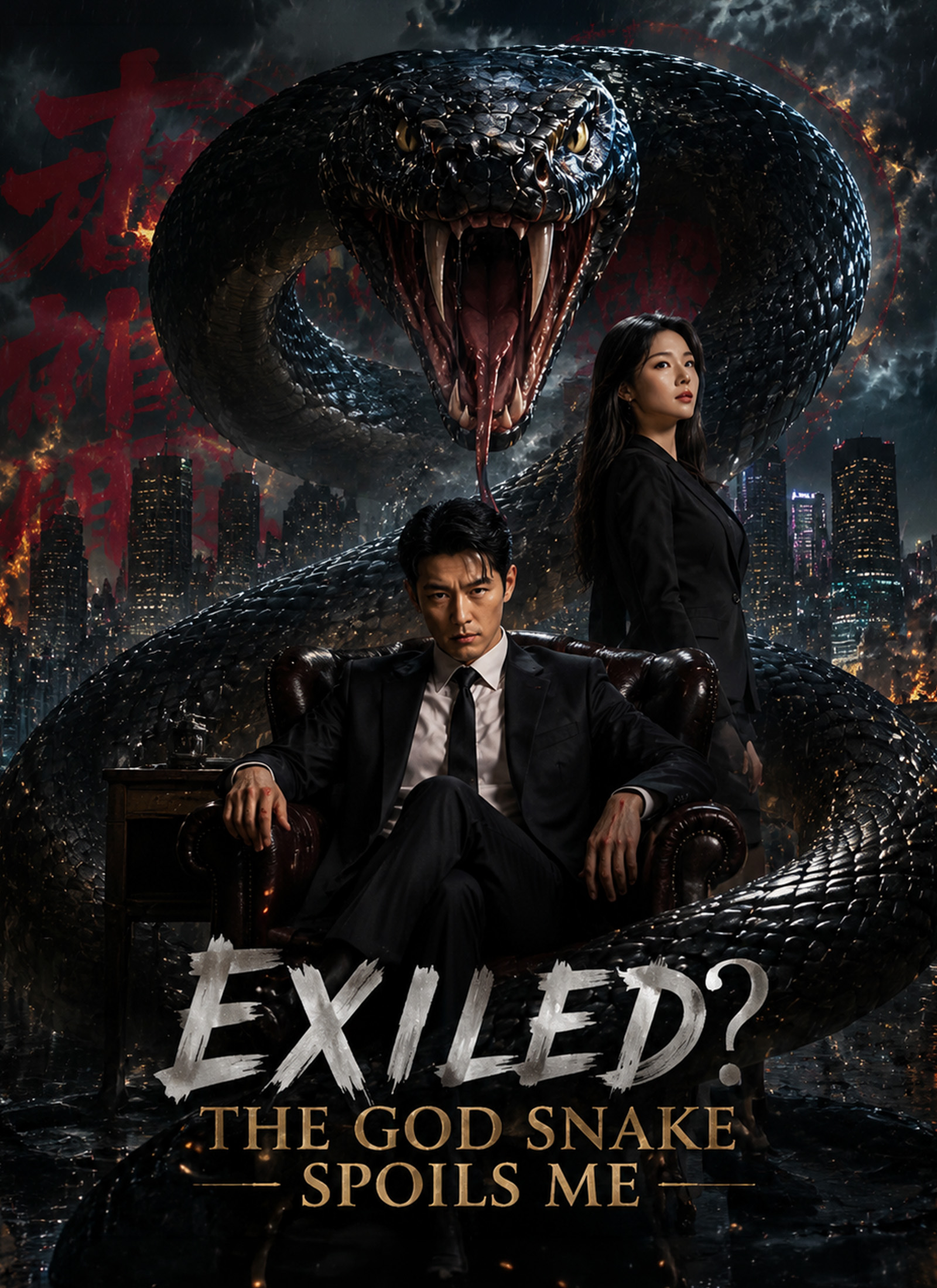Exiled? The God Snake Spoils Me poster