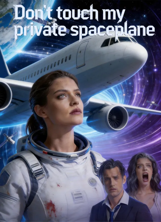 Don't touch my private spaceplane poster