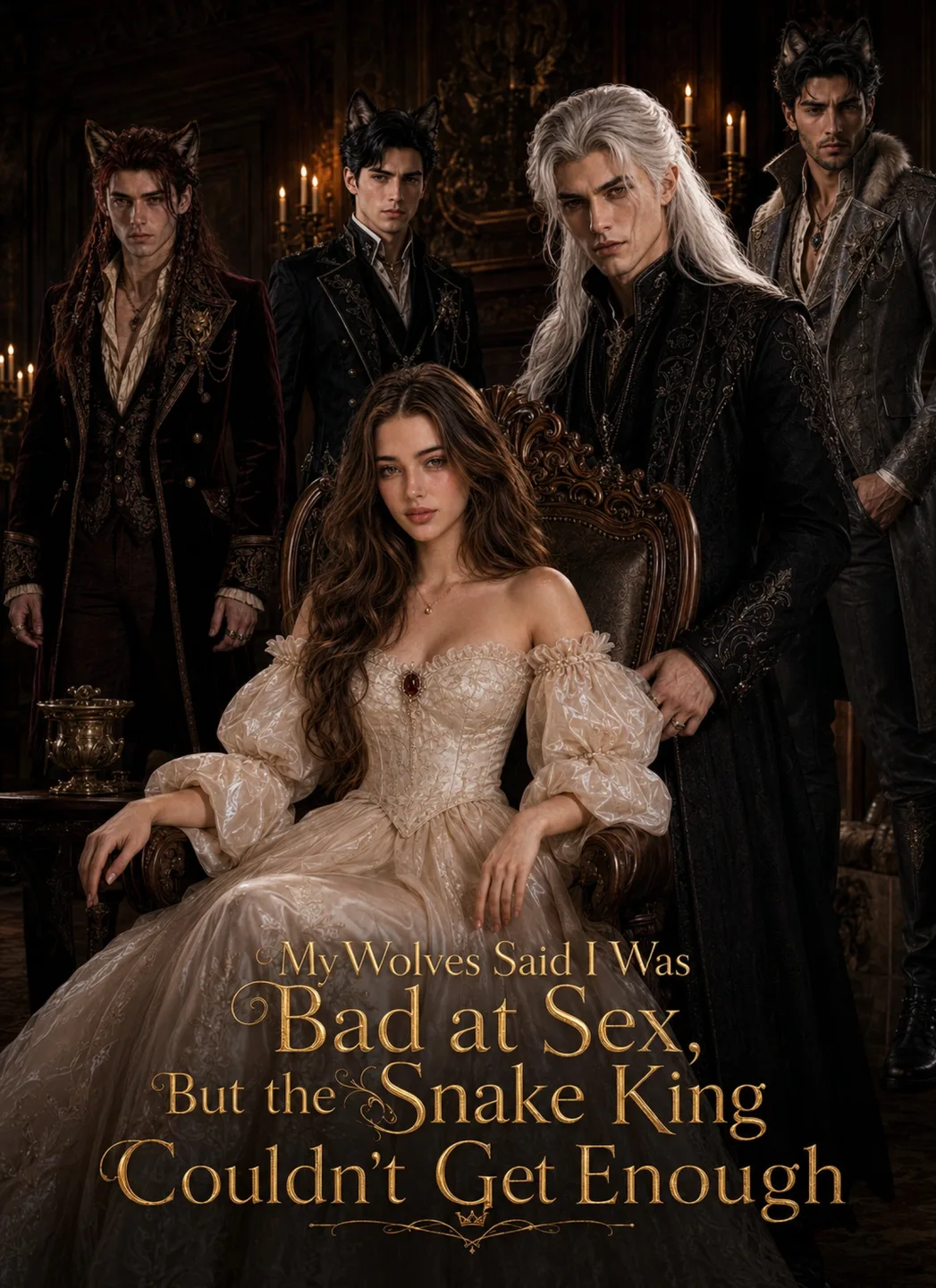 My Wolves Said I Was Bad at Sex, But the Snake King Couldn't Get Enough cover