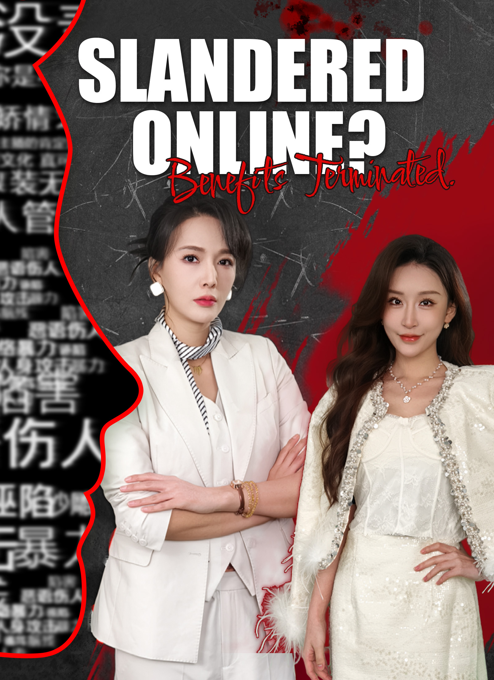Slandered Online? Benefits Terminated. poster