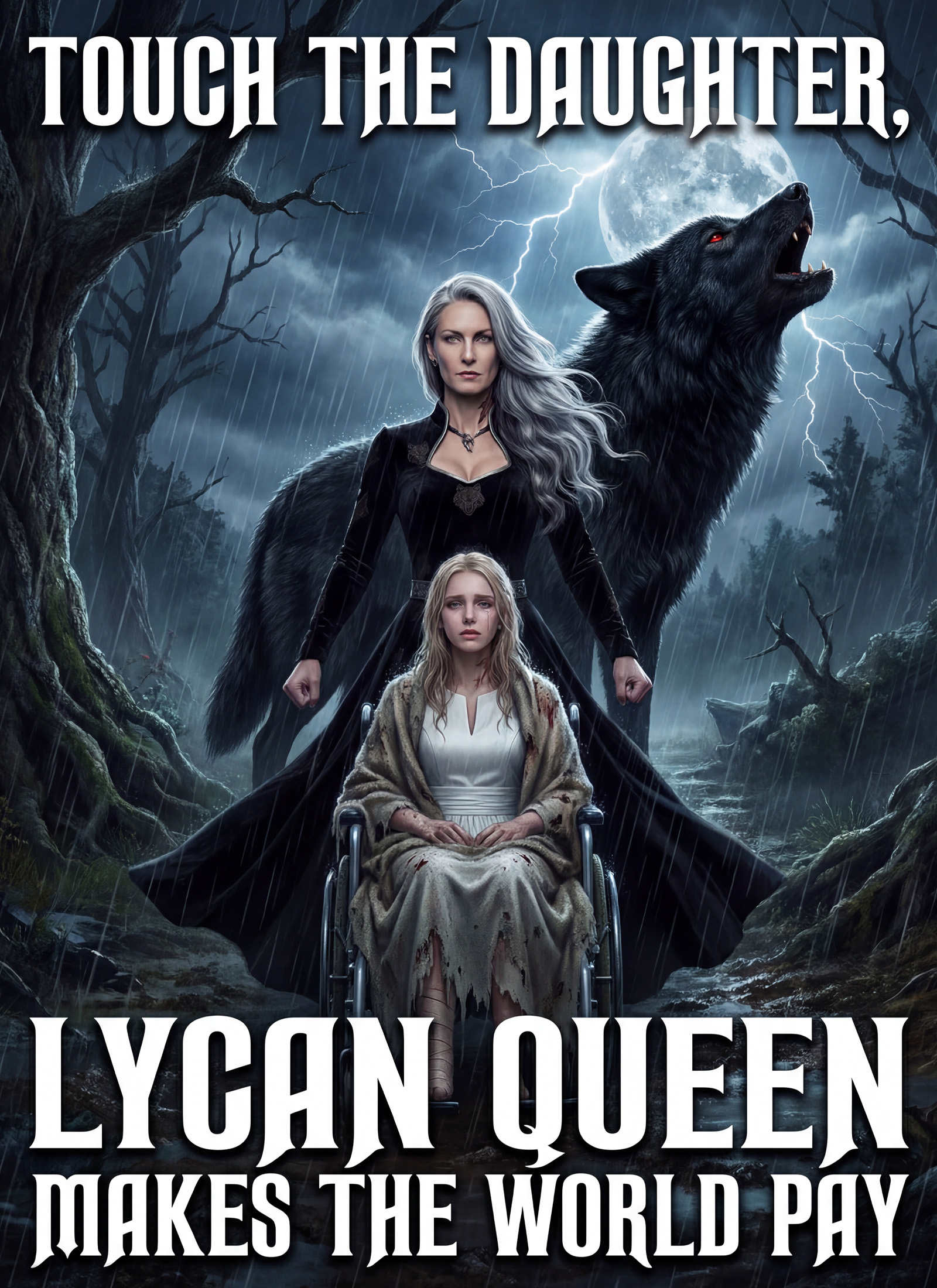 Touch the Daughter, Lycan Queen Makes the World Pay cover