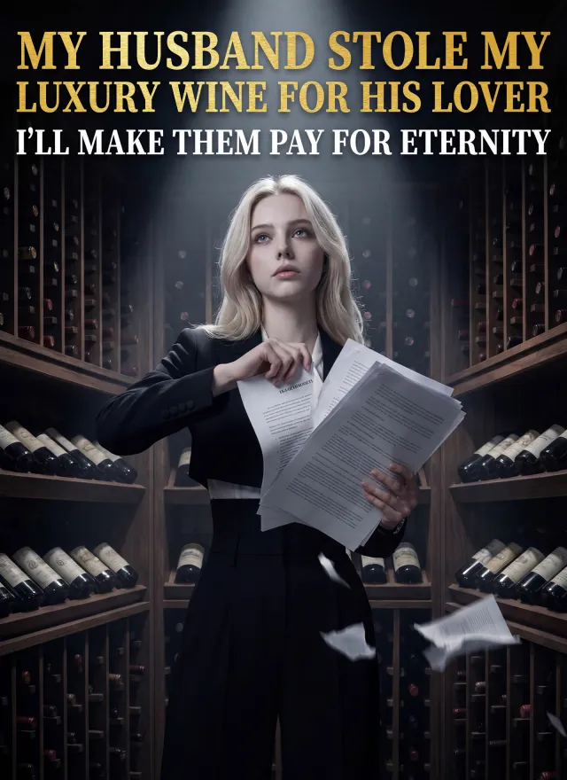 my husband stole my luxury wine for his lover，I'll make them pay for eternity cover