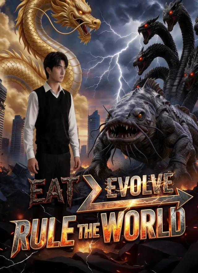 Eat, Evolve, Rule the World poster