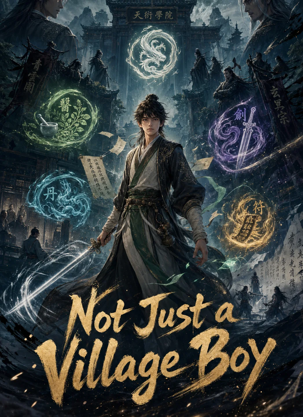 Not Just a Village Boy poster