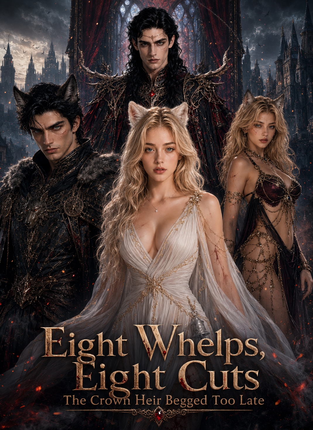 Eight Whelps, Eight Cuts: The Crown Heir Begged Too Late poster
