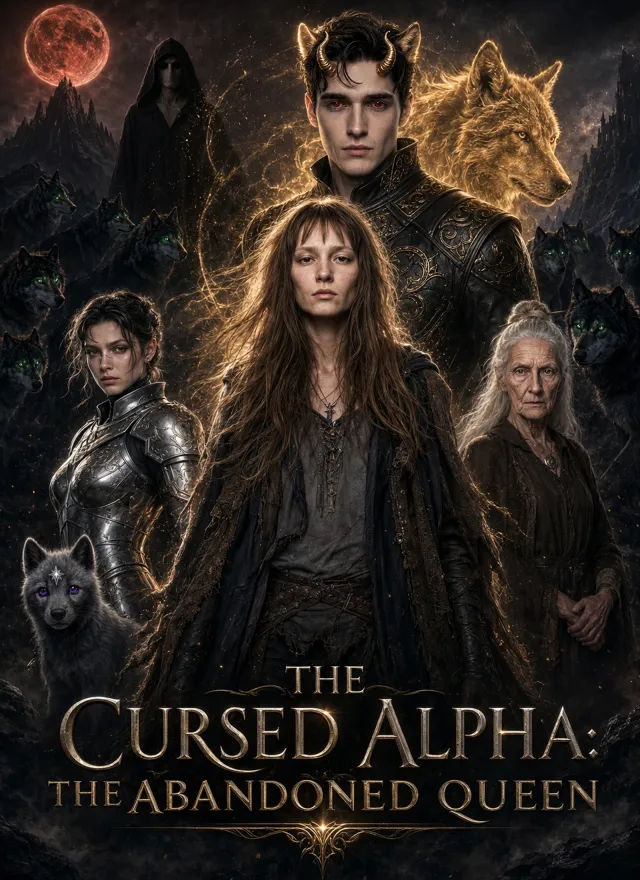 THE CURSED ALPHA: THE ABANDONED QUEEN cover