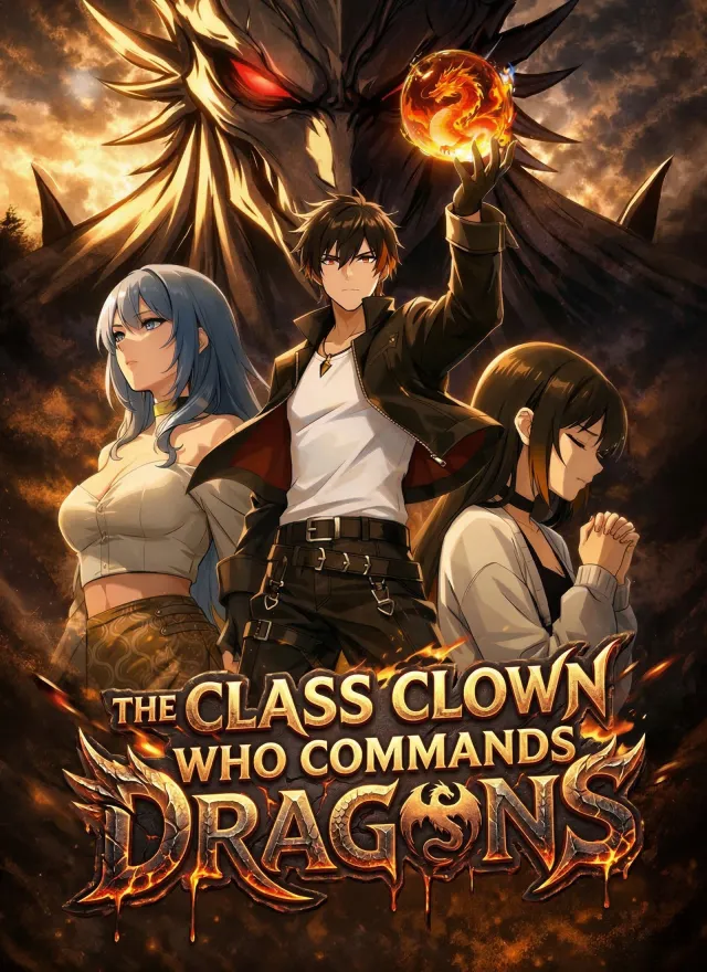 The Class Clown Who Commands Dragons cover