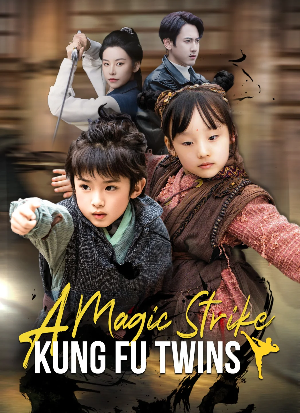 Kung Fu Twins: A Magic Strike poster