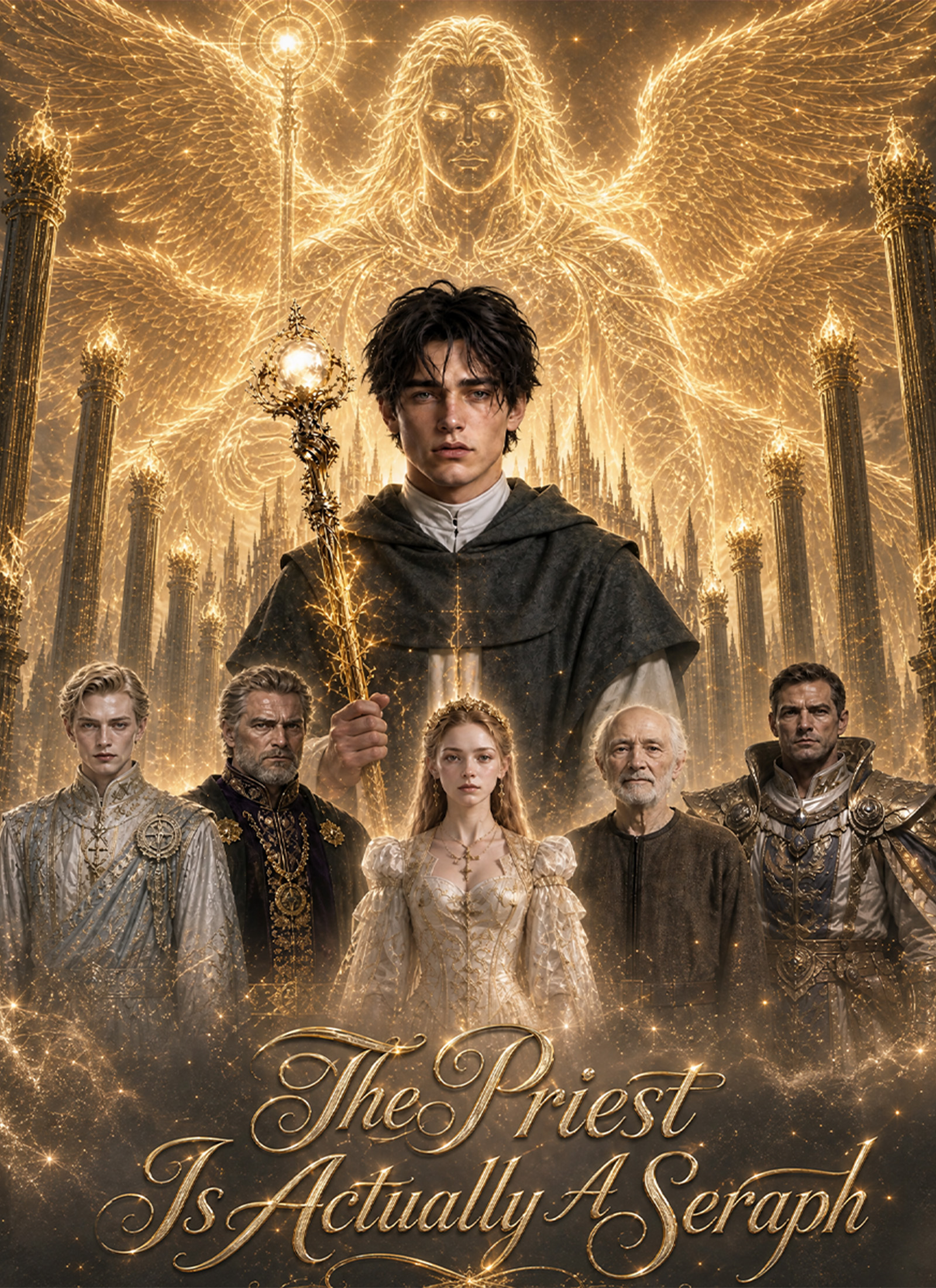 The Priest Is Actually A Seraph poster