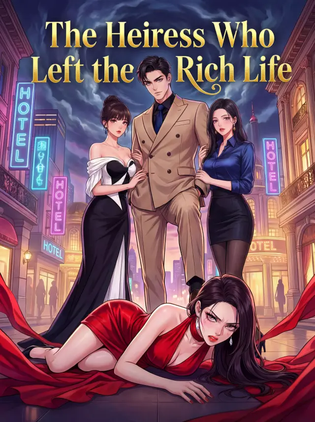 The Heiress who left the rich life cover