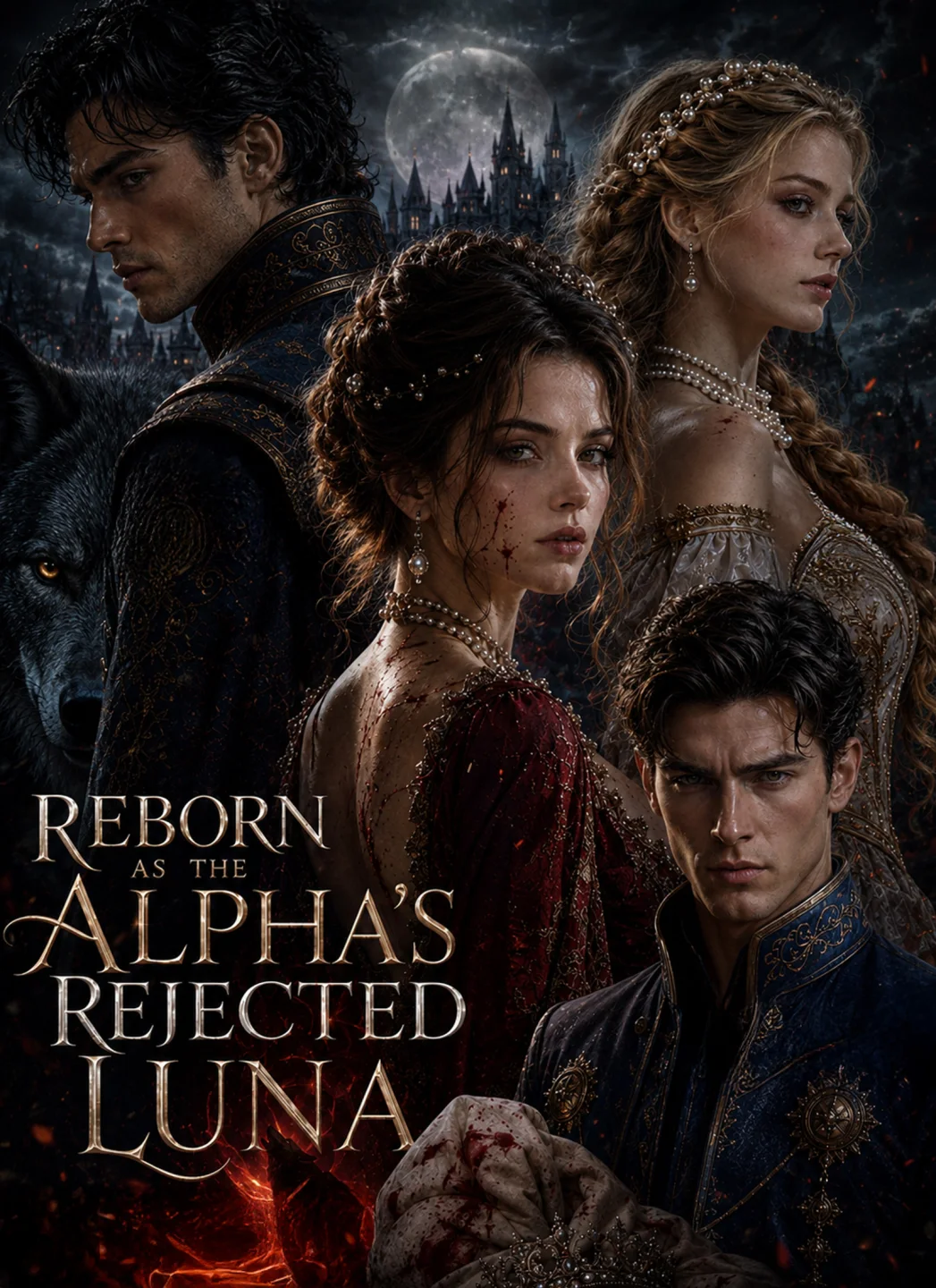 Reborn as the Alpha's Rejected Luna cover