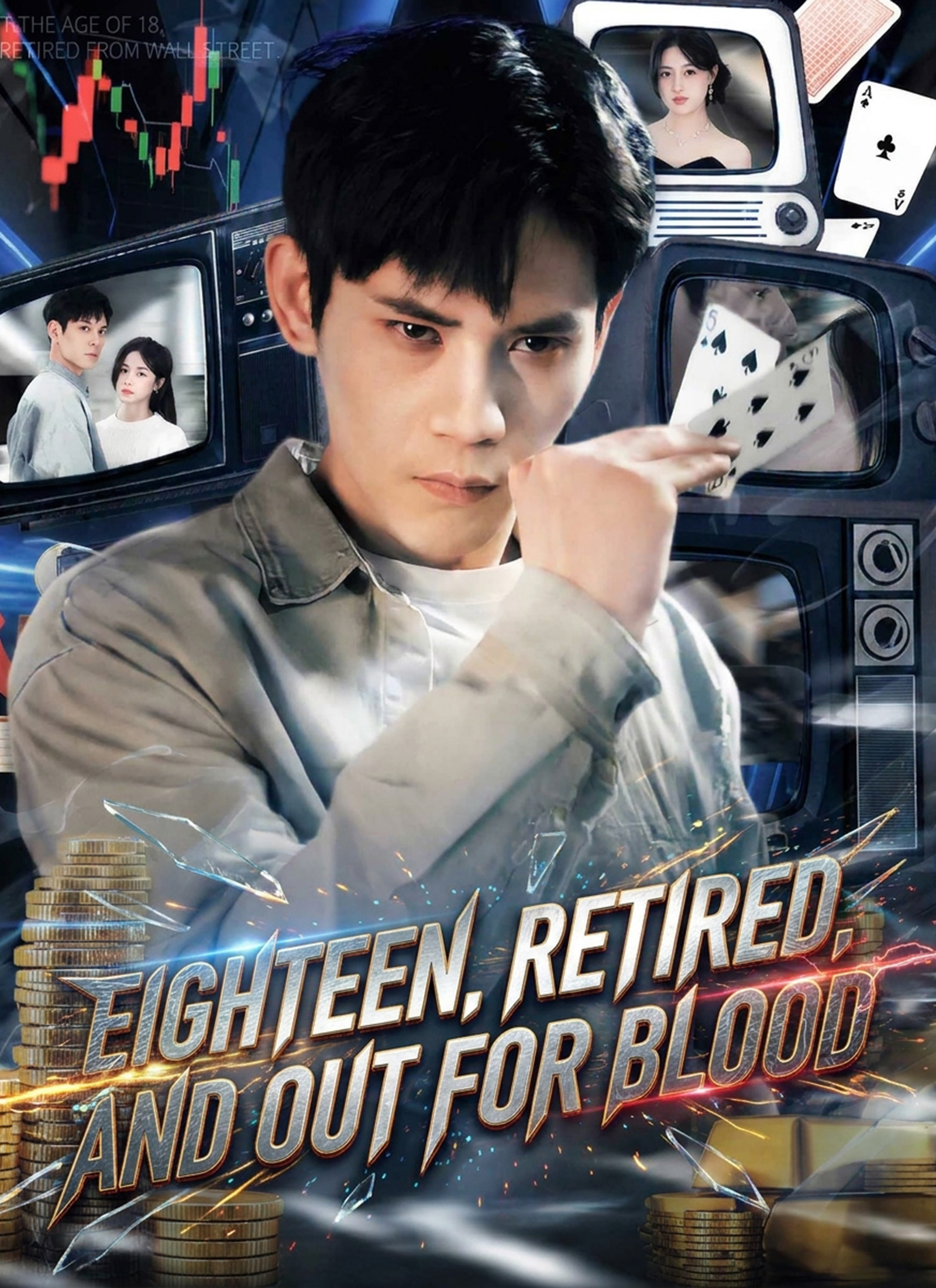 Eighteen, Retired, and Out for Blood poster