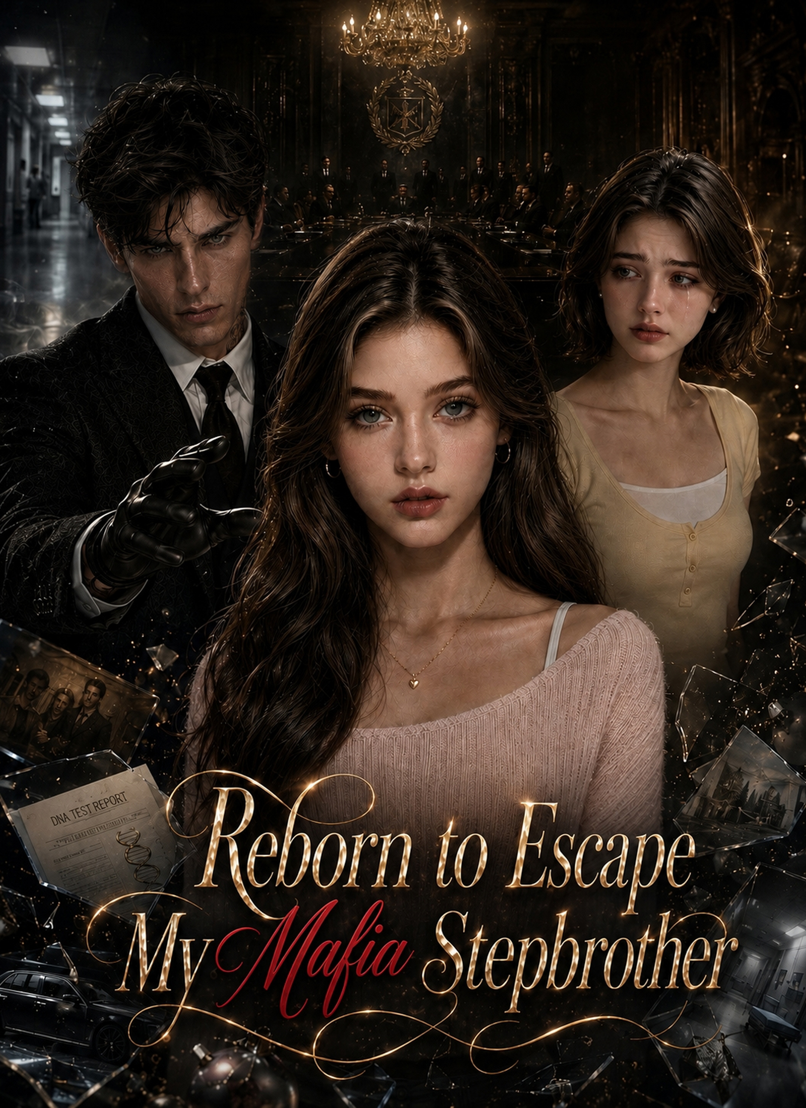 Reborn to Escape My Mafia Stepbrother cover