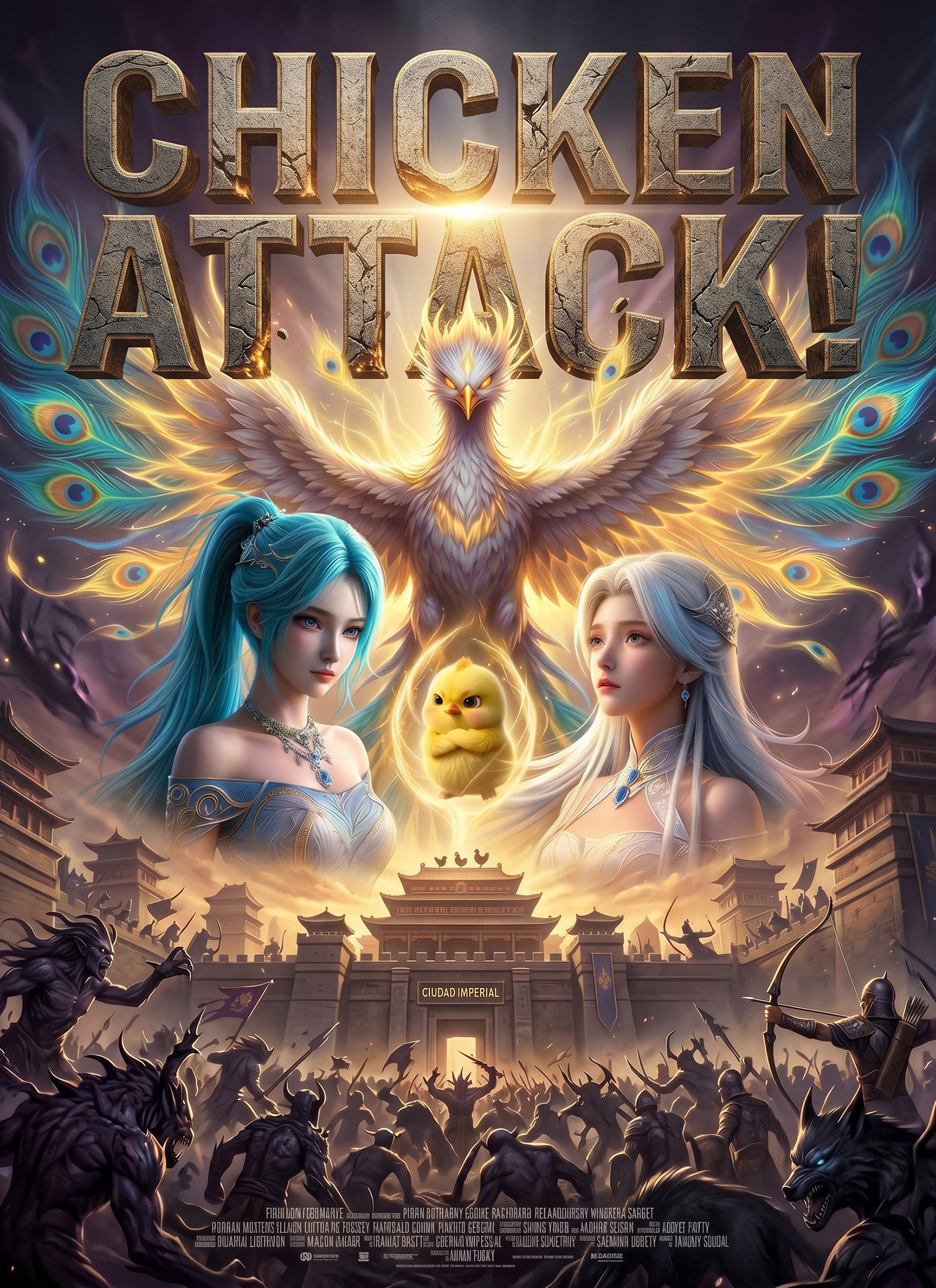 [Dubbed] Chicken Attack! cover