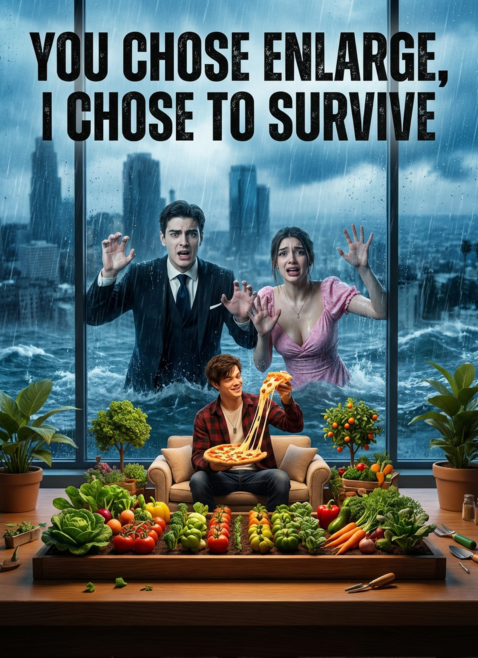 You Chose Enlarge, I Chose to Survive cover