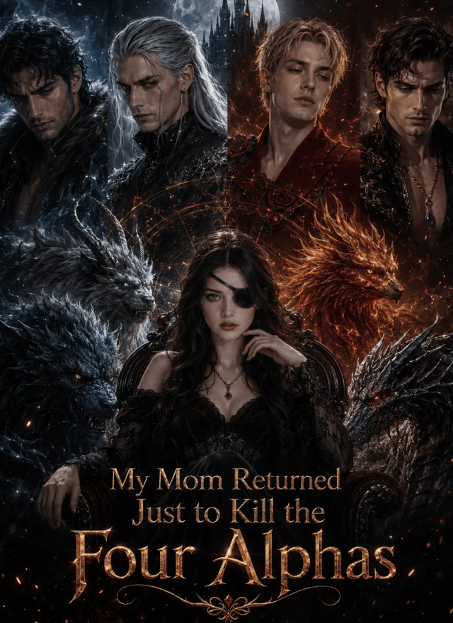 My Mom Returned Just to Kill the Four Alphas cover