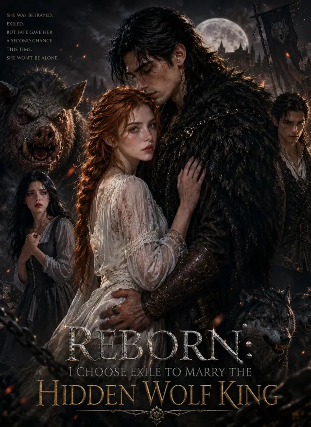 Reborn: I Choose Exile to Marry the Hidden Wolf King cover