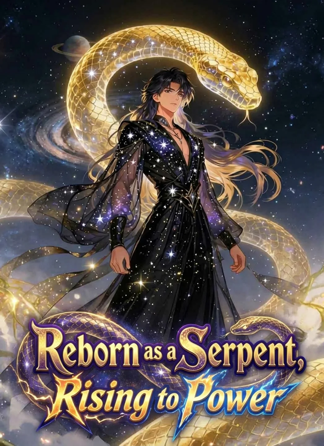 Reborn as a Serpent, Rising to Power poster