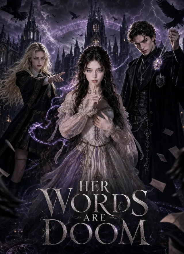 Her words are doom. cover