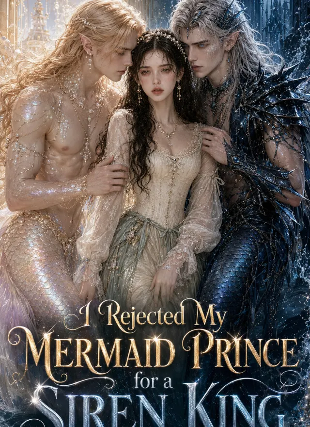 I Rejected My Mermaid Prince for a Siren King cover