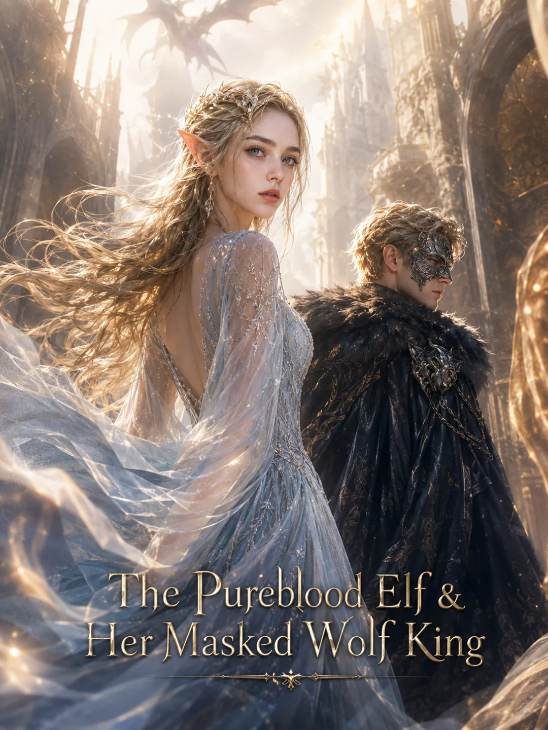 The Pureblood Elf & Her Masked Wolf King poster