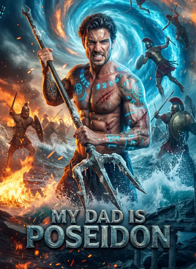 My Dad Is Poseidon cover