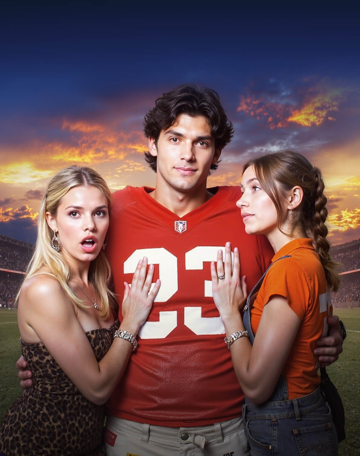 Hot Quarterback's Farm Girl Crush poster