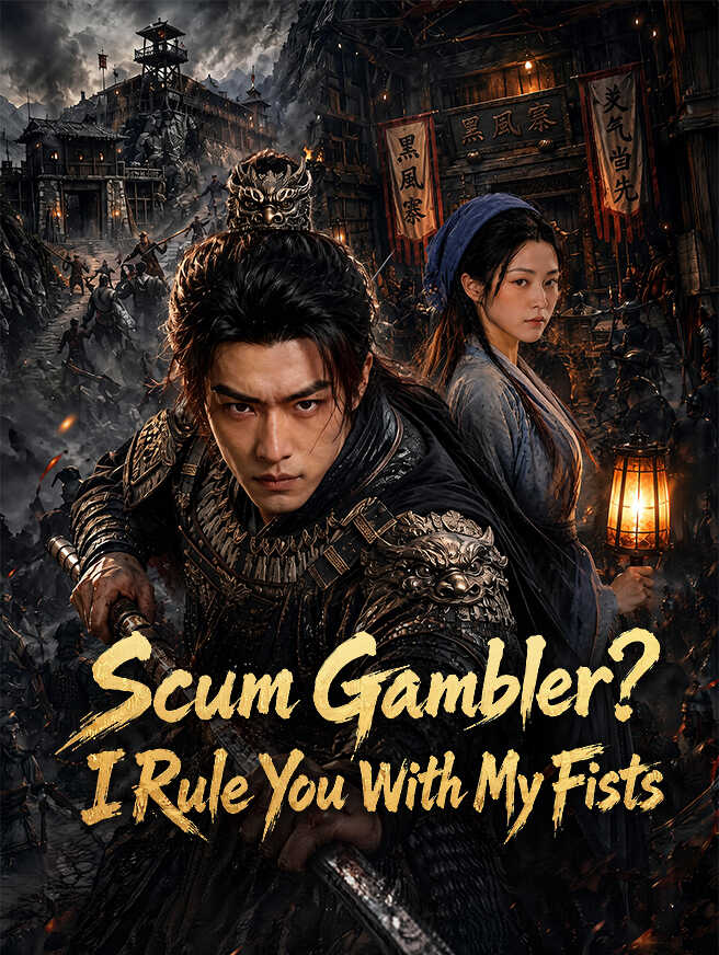 Scum Gambler? I Rule You With My Fists poster