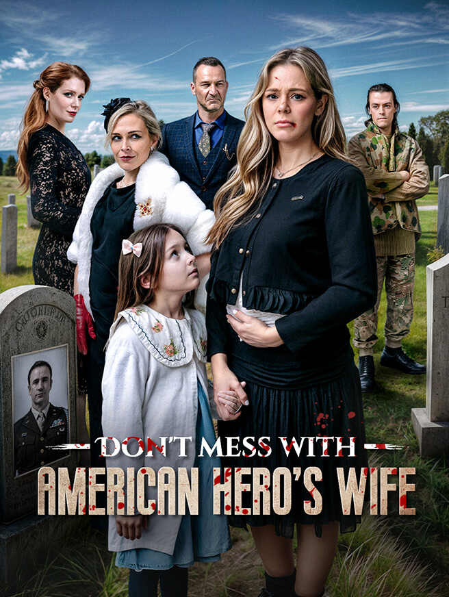 Don't mess with American Hero's wife poster
