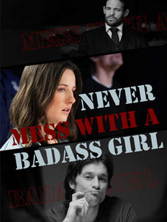 Never Mess With A Badass Girl poster