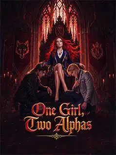 ONE GIRL, TWO ALPHAS cover