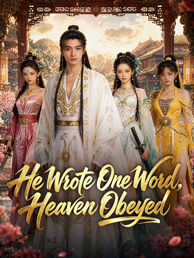 He Wrote One Word, Heaven Obeyed poster