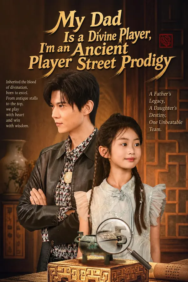 Divine Father-Daughter Duo Conquer Antique Street poster