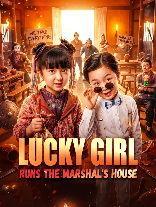 Lucky Girl Runs the Marshal's House poster