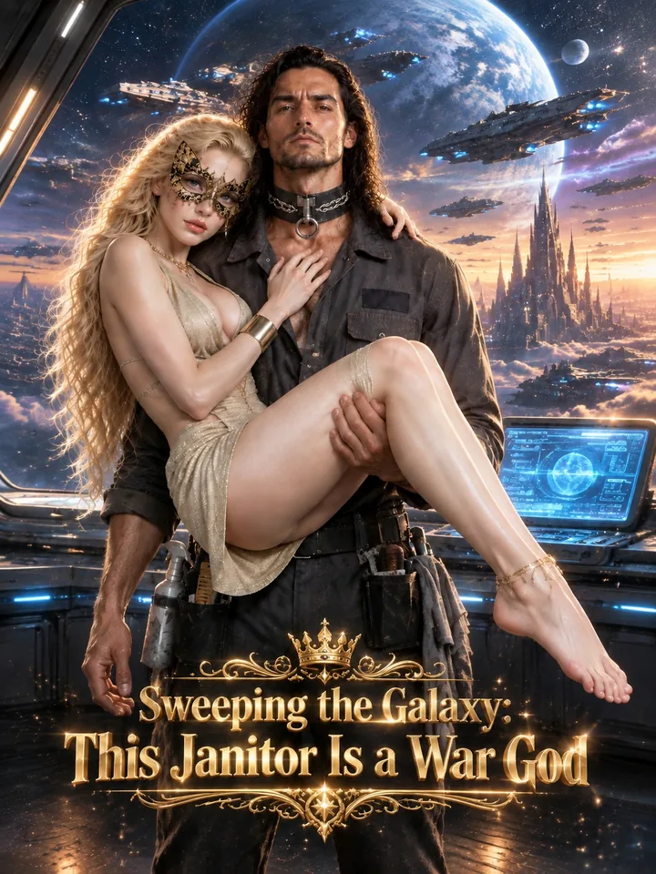 Sweeping the Galaxy: This Janitor Is a War God poster