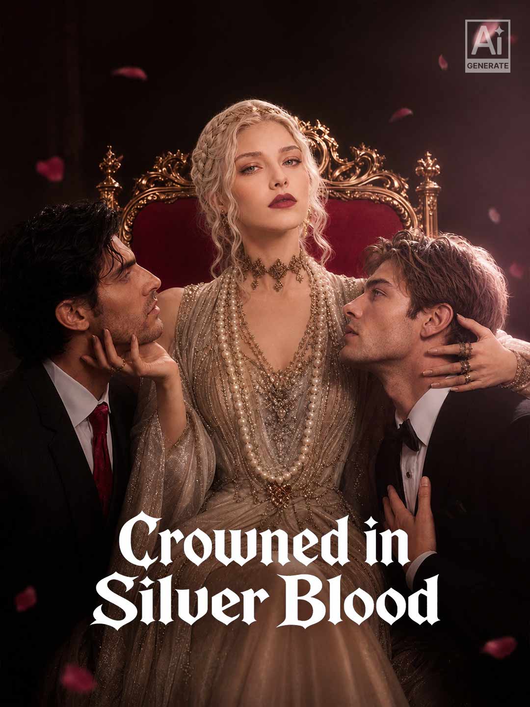 Crowned in Silver Blood cover