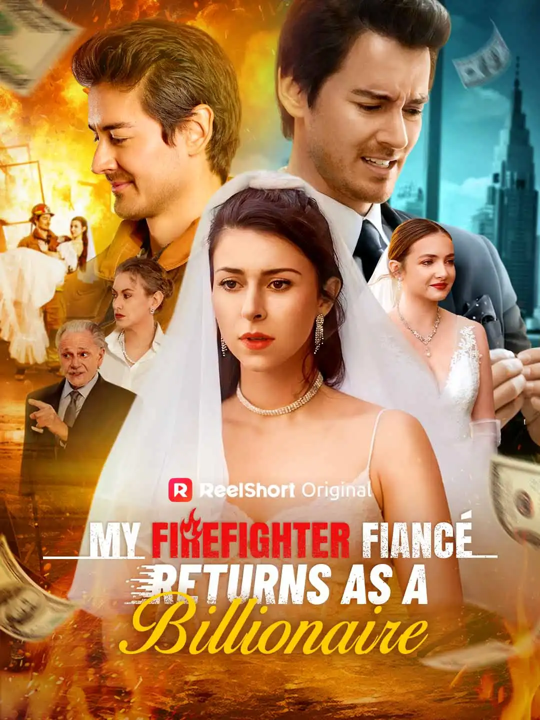 My Firefighter Fiancé Returns as a Billionaire cover