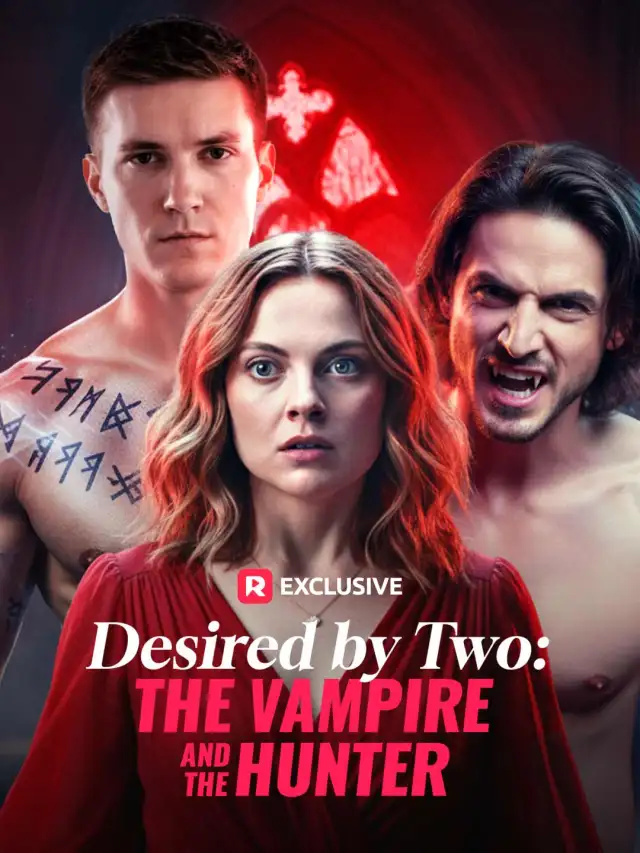 Desired by Two: the Vampire and the Hunter cover