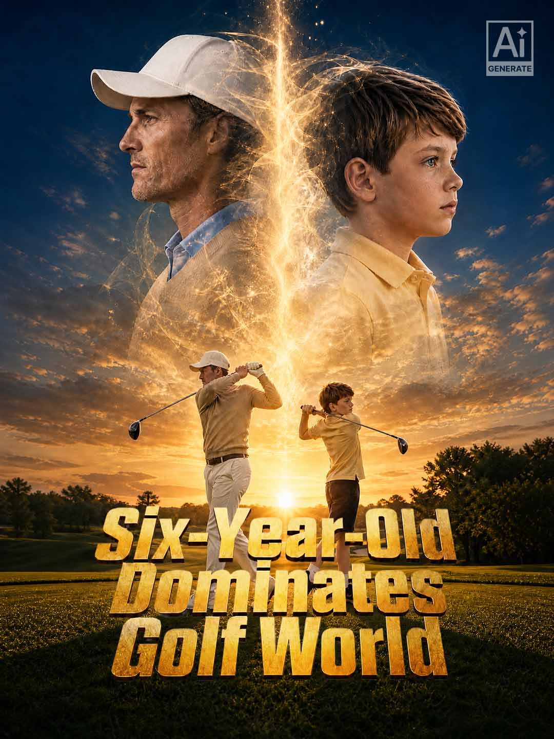 Six-Year-Old Dominates Golf World cover