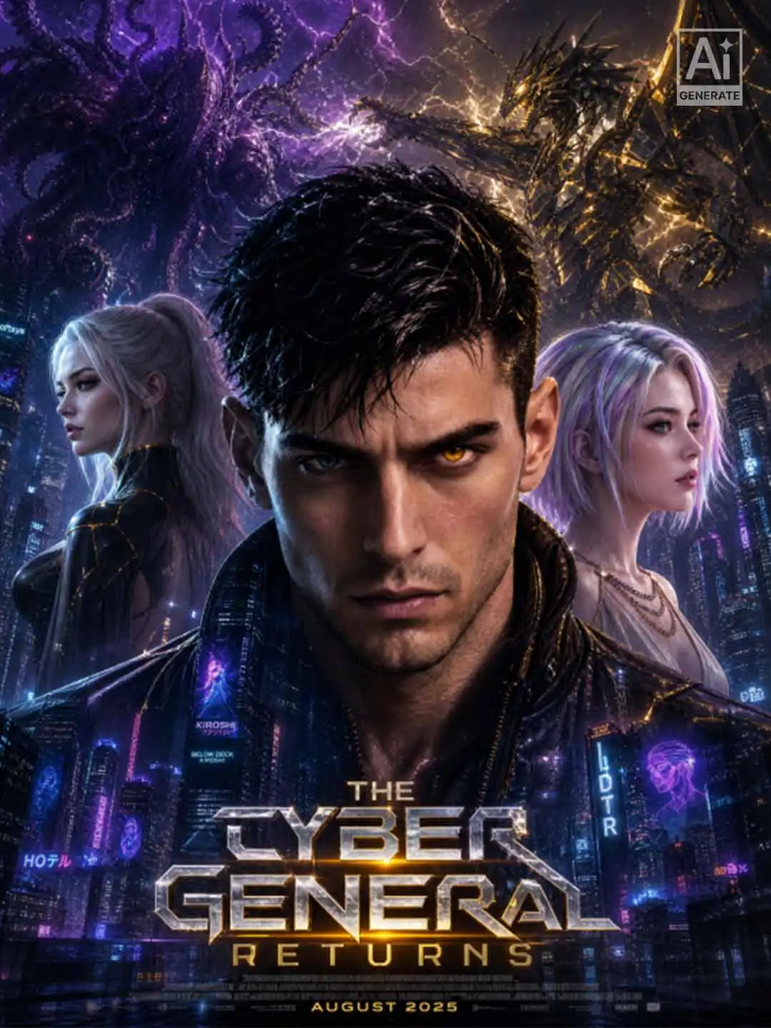 The Cyber General Returns cover