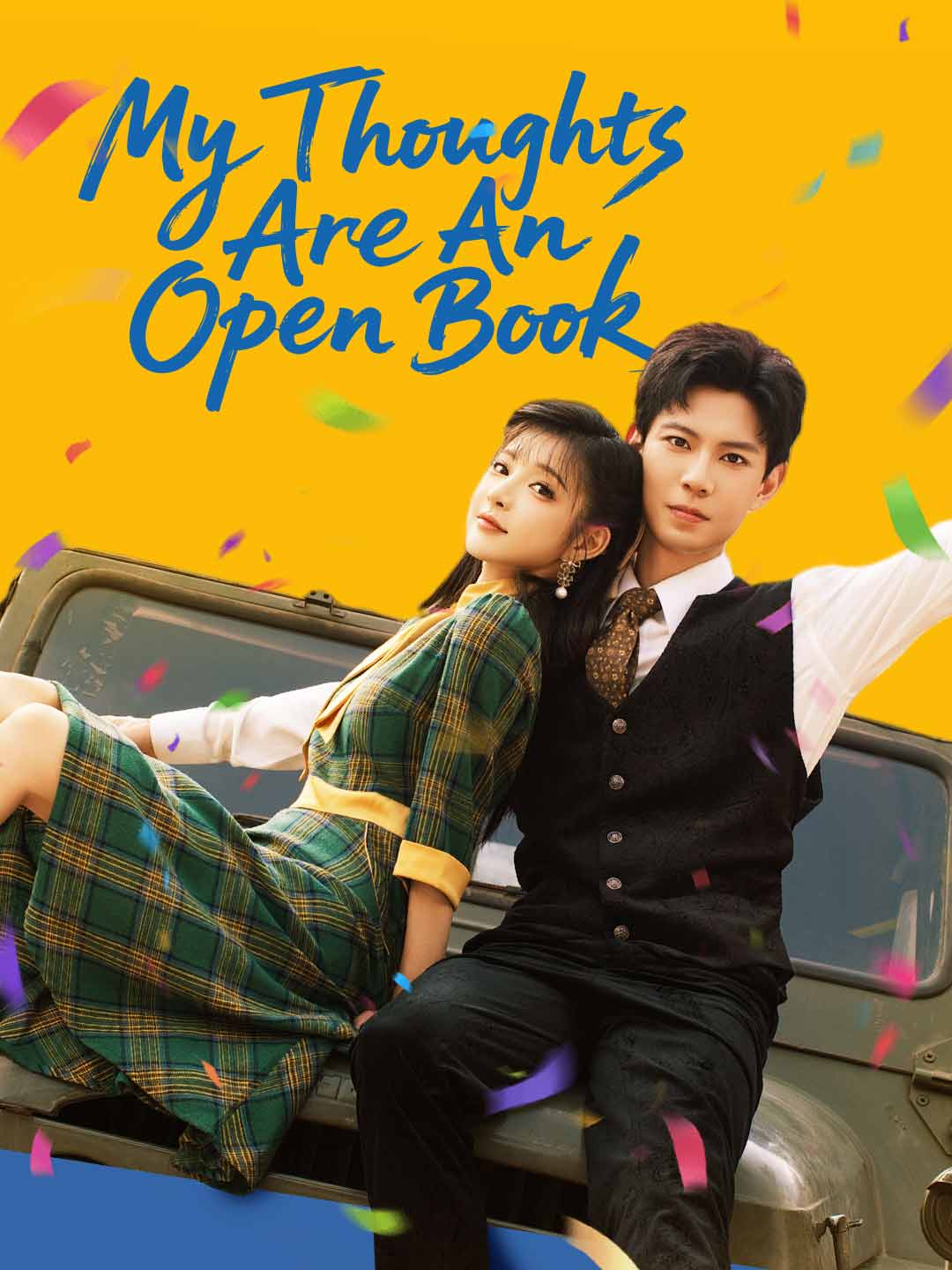 My Thoughts Are An Open Book poster
