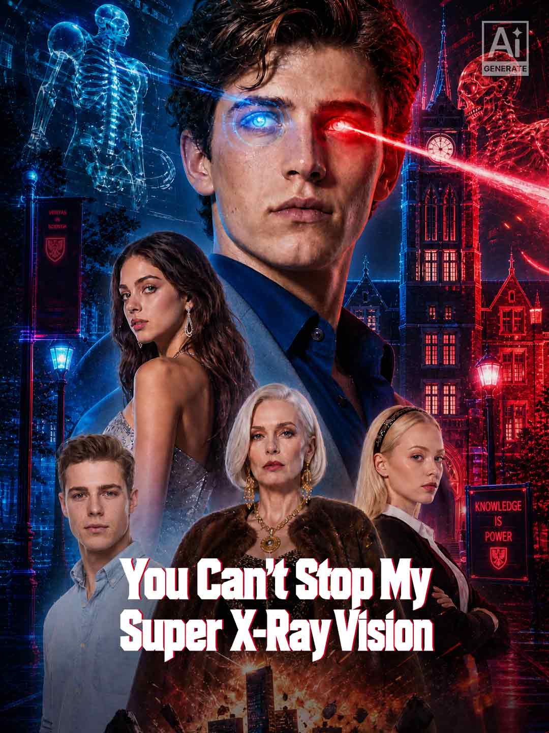 You Can't Stop My Super X-Ray Vision poster