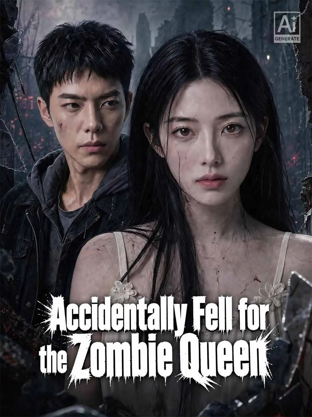 Accidentally Fell for the Zombie Queen cover