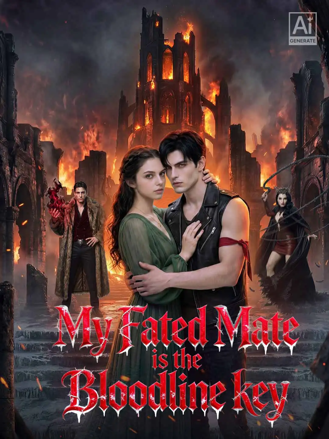 My Fated Mate is the Bloodline Key cover