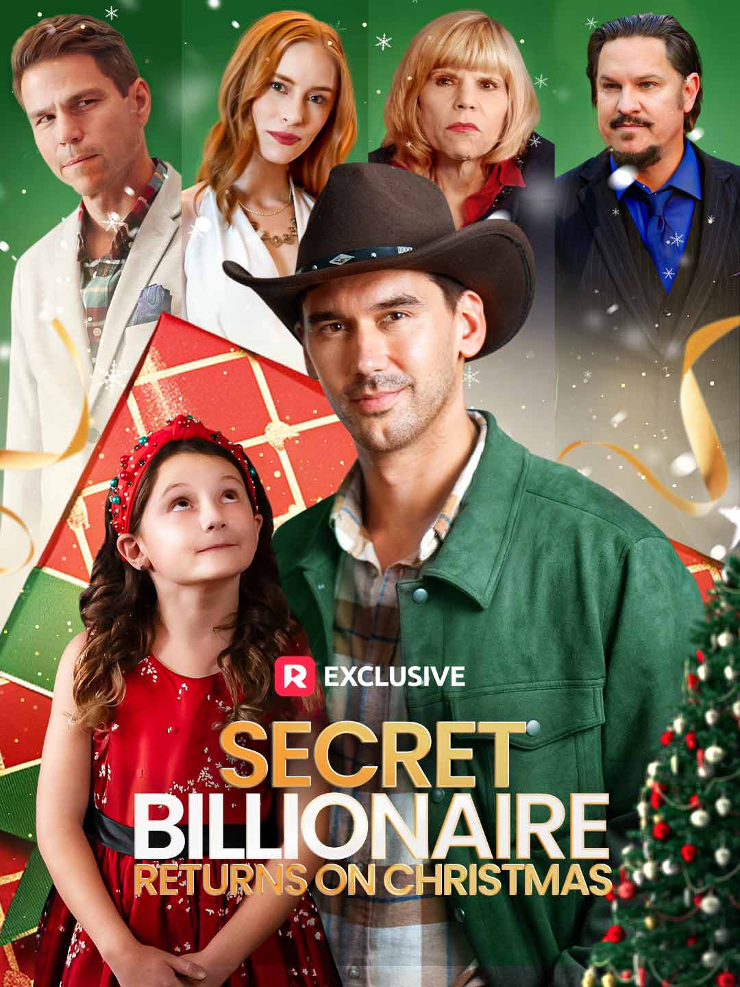Secret Billionaire Returns on Christmas poster