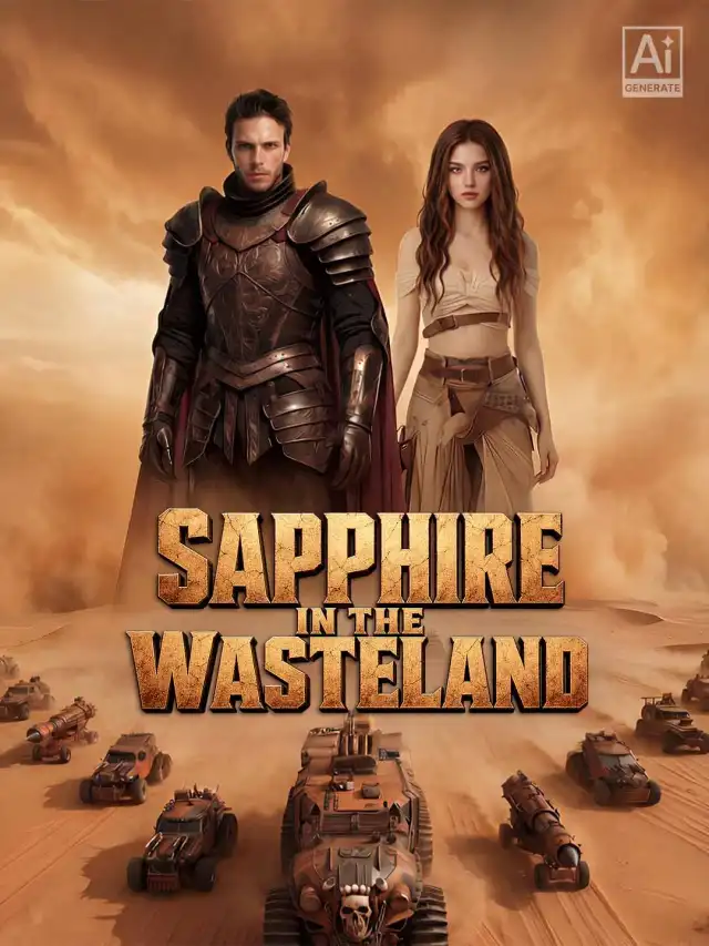 SAPPHIRE IN THE WASTELAND cover