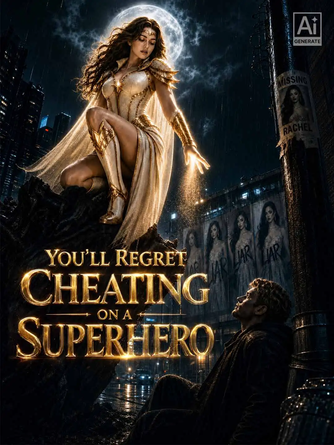 You'll Regret Cheating on a Superhero cover