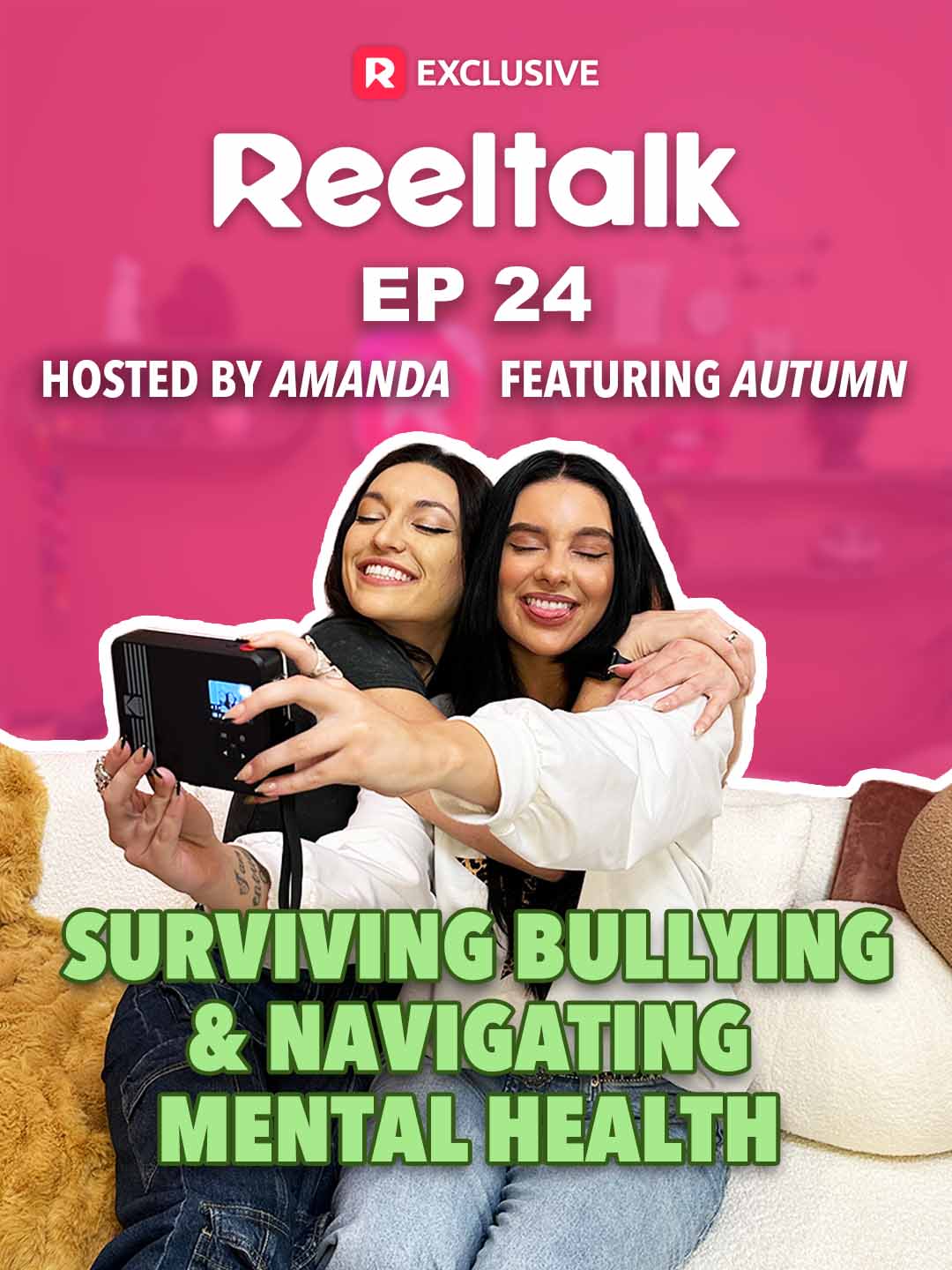ReelTalk EP24-Surviving Bullying & Navigating Mental Health poster