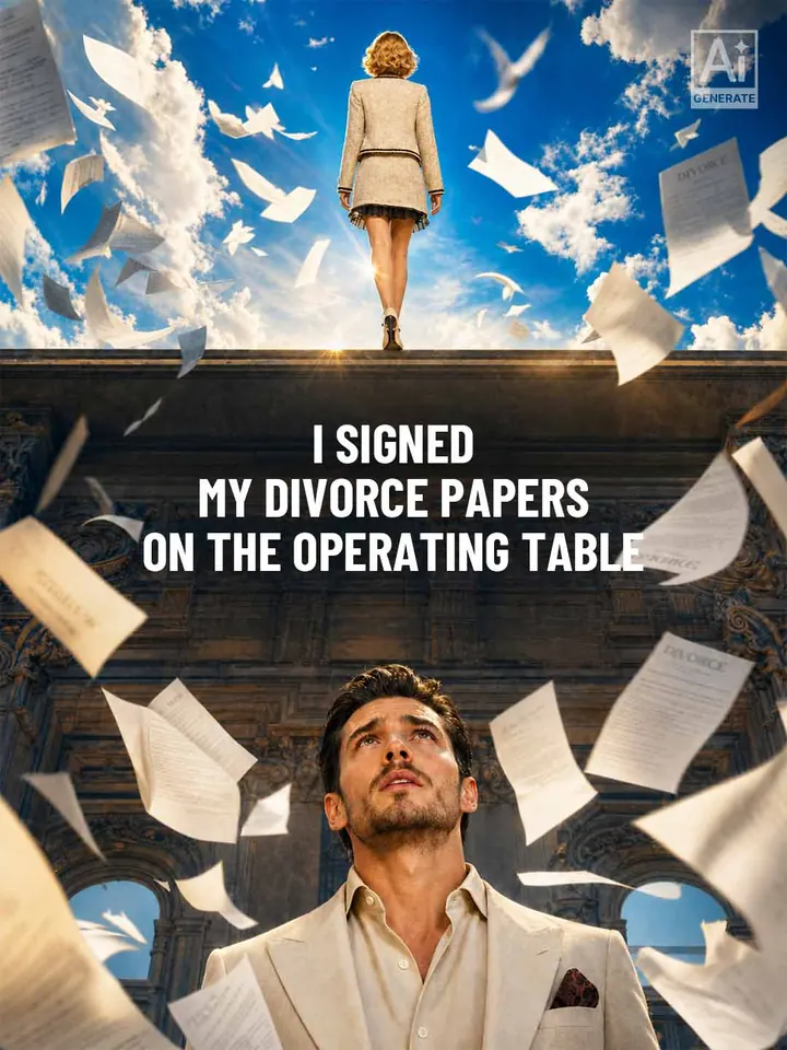 I Signed My Divorce Papers on the Operating Table poster