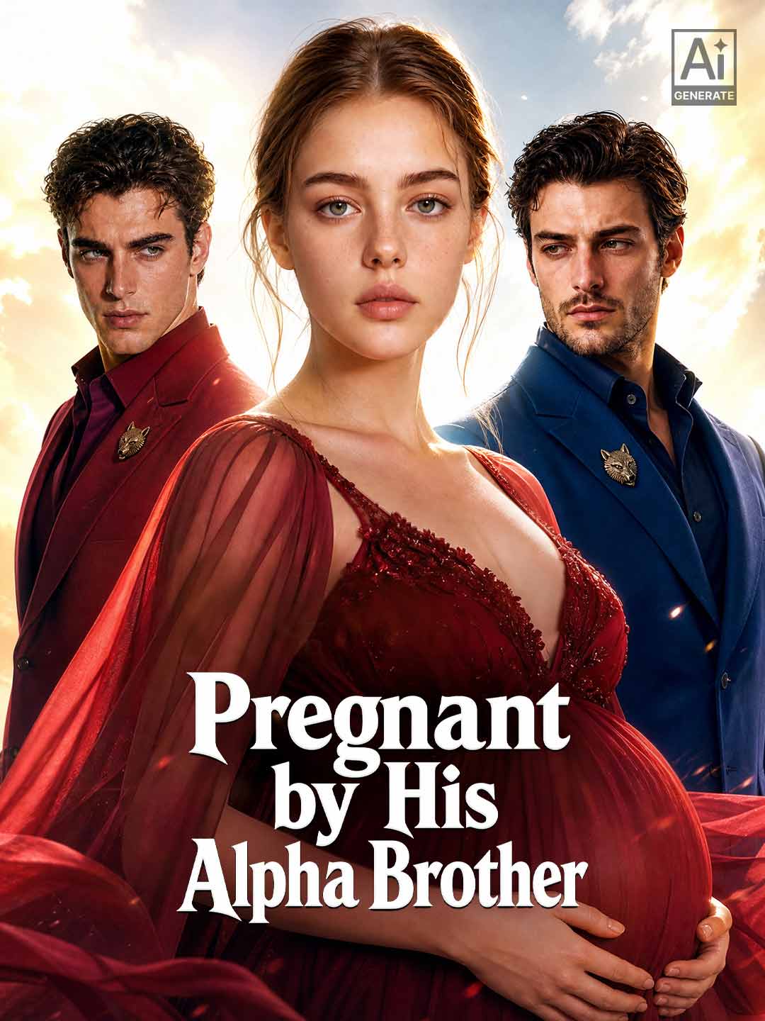Pregnant by His Alpha Brother poster